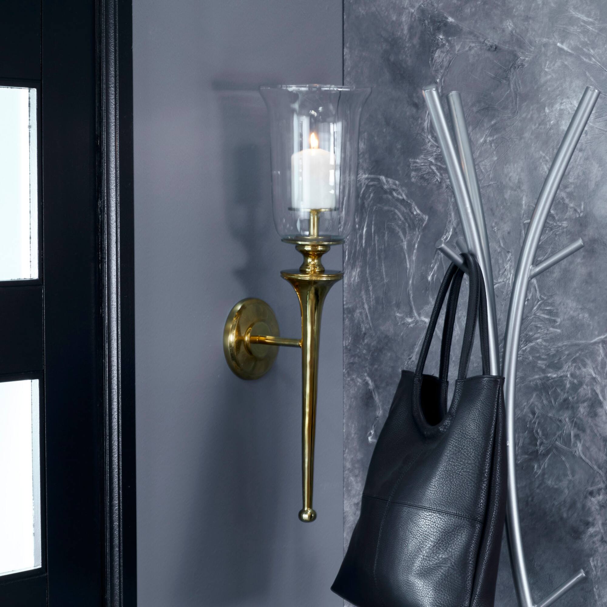 30" Gold Traditional Wall Sconce